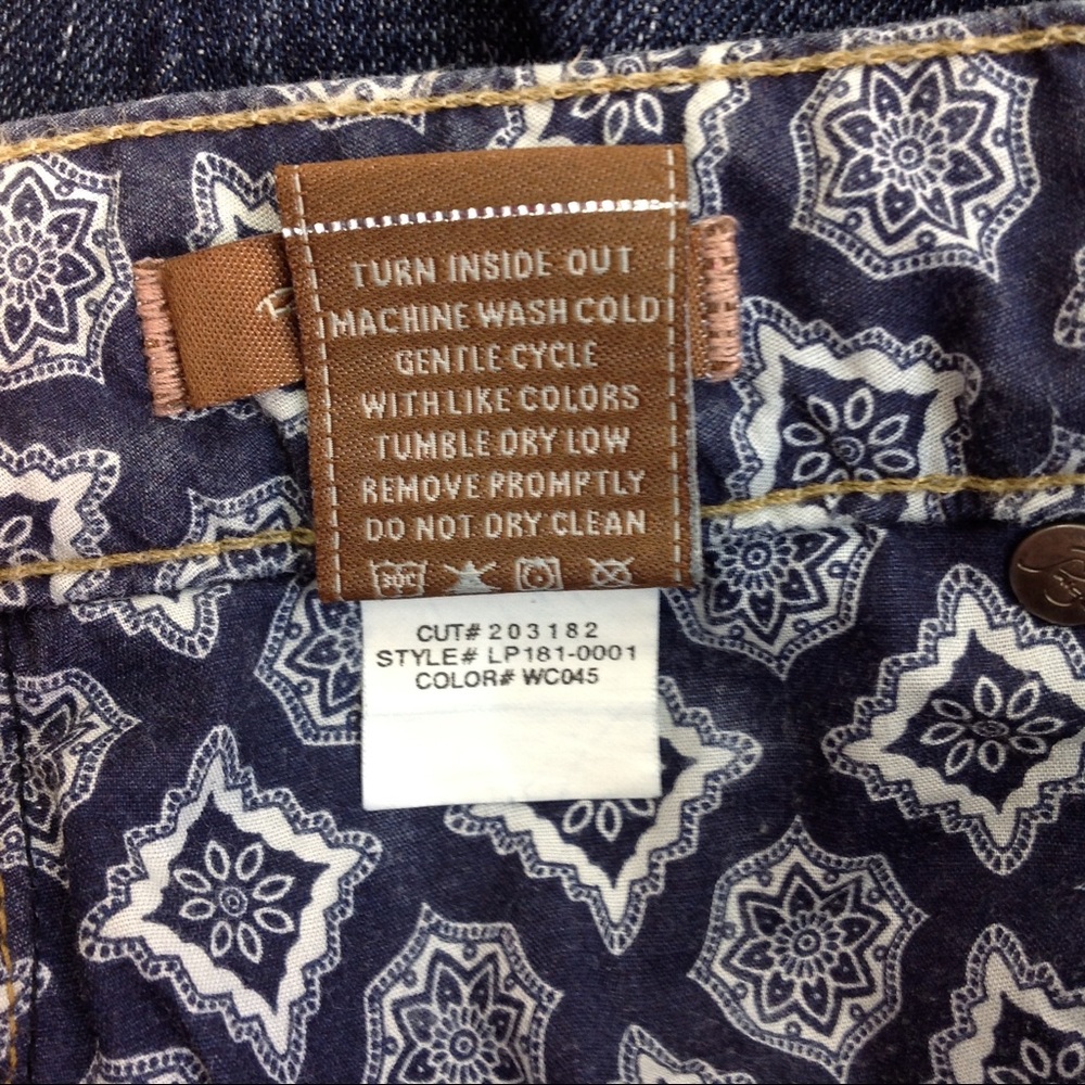 Paige Wide Leg Flare Robertson Jeans Sz 28 - Picture 8 of 8